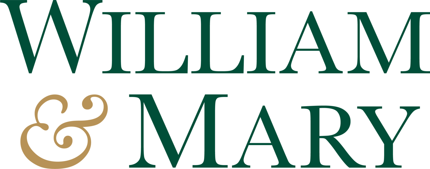 Wm logo stacked green gold