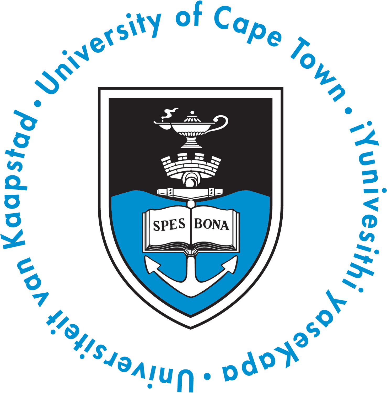 Uct logo circular blue large